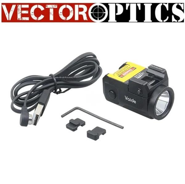 Vector Optics Vaide Scrapper Taktik Subcompact Tabanca Flashlight